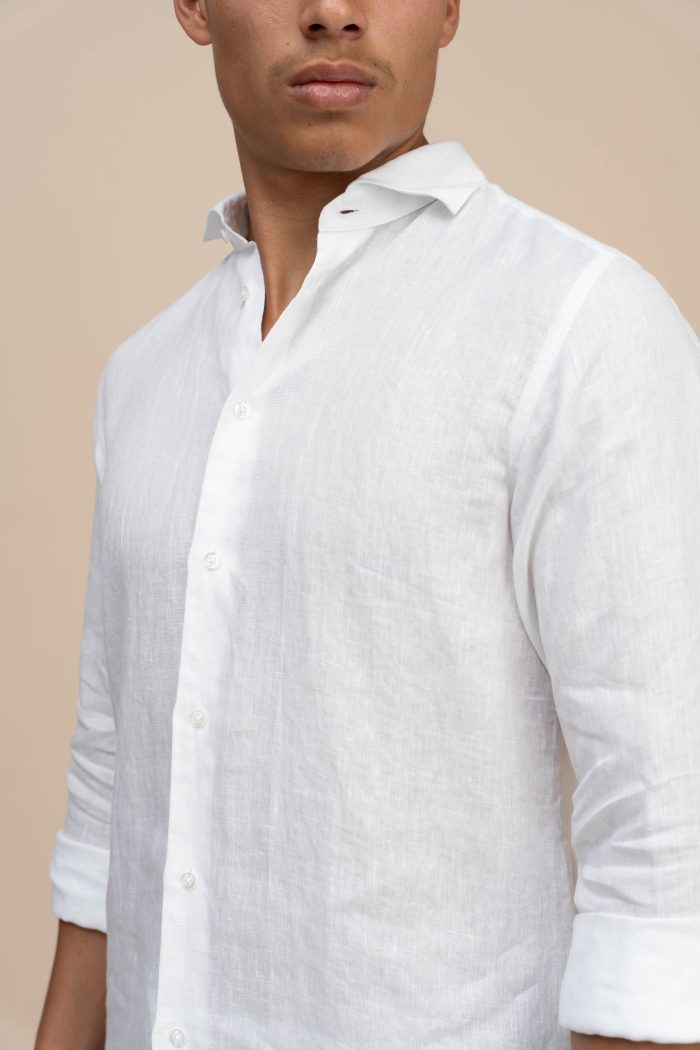 The Bianca Linen Shirt - Image 1
