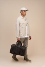 Elegant Calf Leather Travel Bag - Image 5