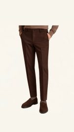 Flaxy pants brown - Image 3